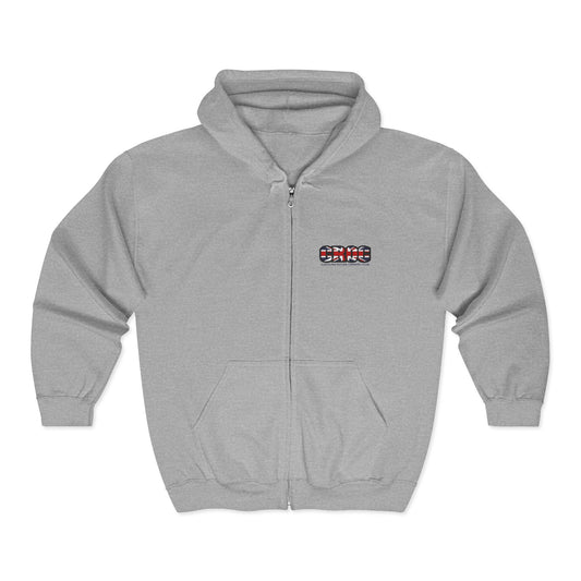 Cozy Graphic Zip Hoodie - Perfect for Casual Wear, Gifts for Friends, All Seasons, Unisex Apparel, Warm Layering