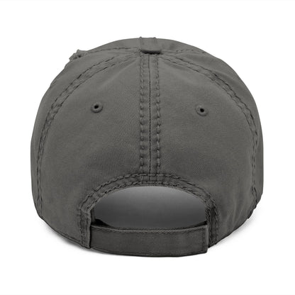 Distressed Dad Hat (Embroidery)
