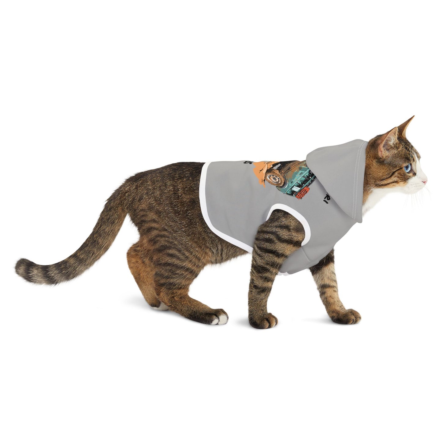 Pet Hoodie for Adventurous Dogs, Cute Dog Clothing, Uwharrie Safari 2025 Hoodie, Outdoor Pet Gear, Gift for Dog Lovers