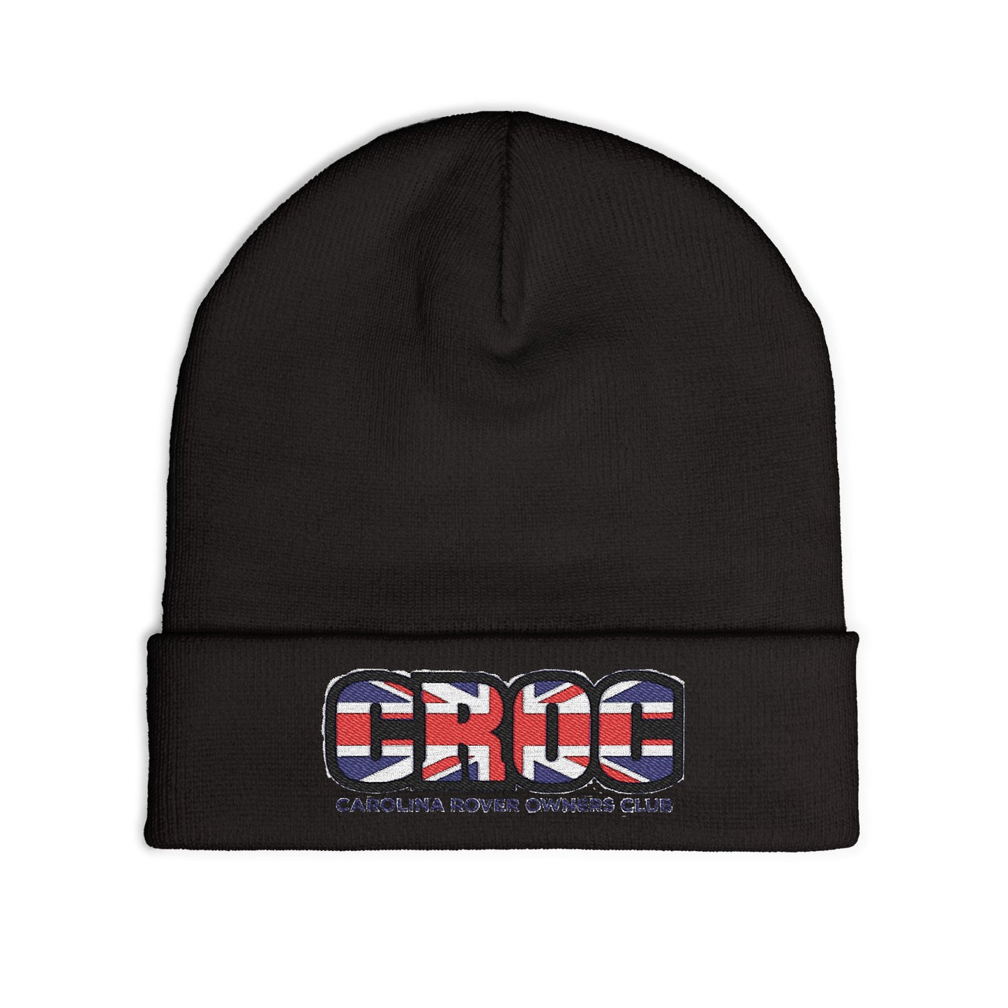 Embroidered Knit Beanie for Rover Enthusiasts, Cozy Winter Accessories, Gift for Car Lovers, Outdoor Sportswear, Personalized Headwear