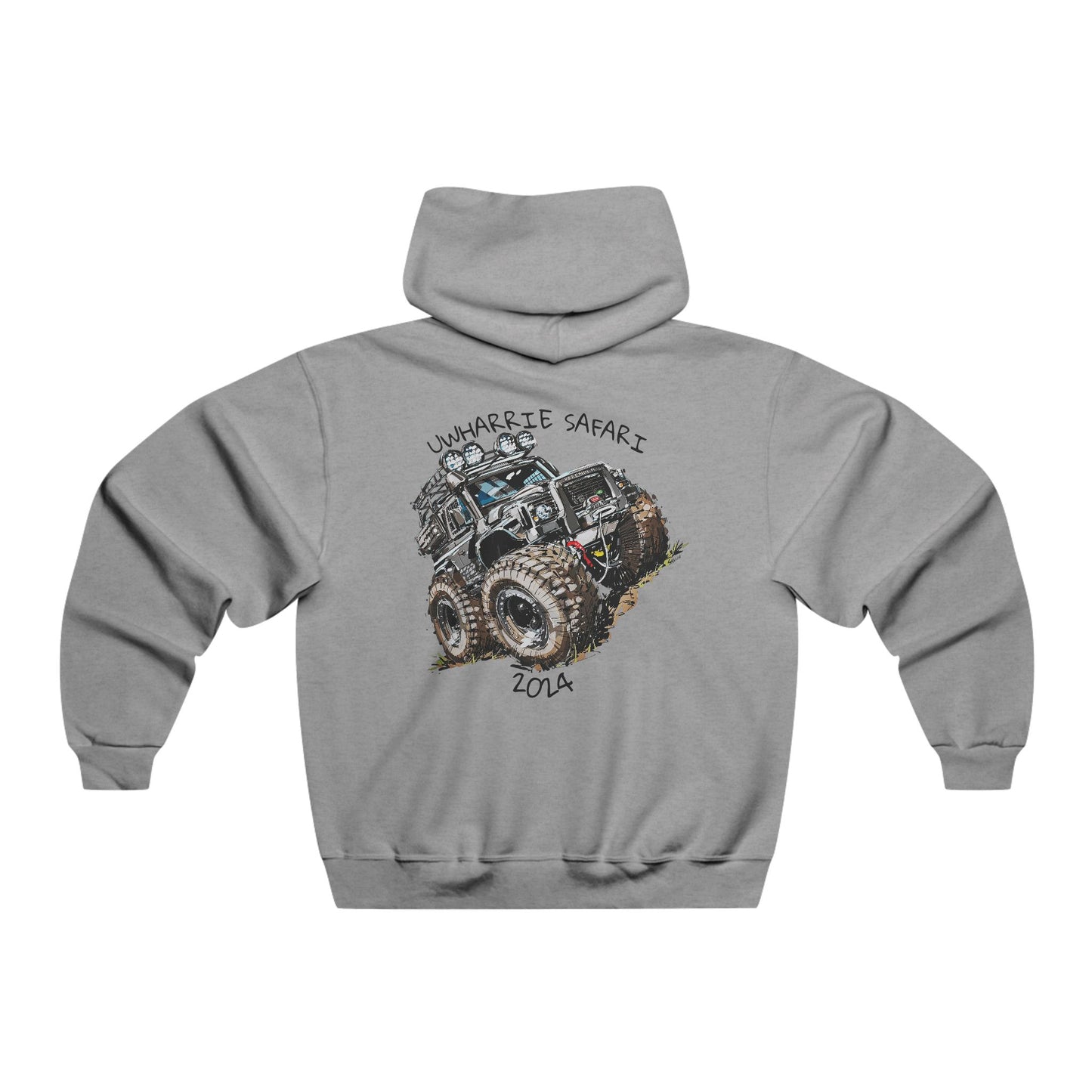 Men's Adventure Hoodie: Ultimate Safari 2014 Sweatshirt, Casual Wear, Outdoor Clothing, Gift for Explorers, Travel Apparel