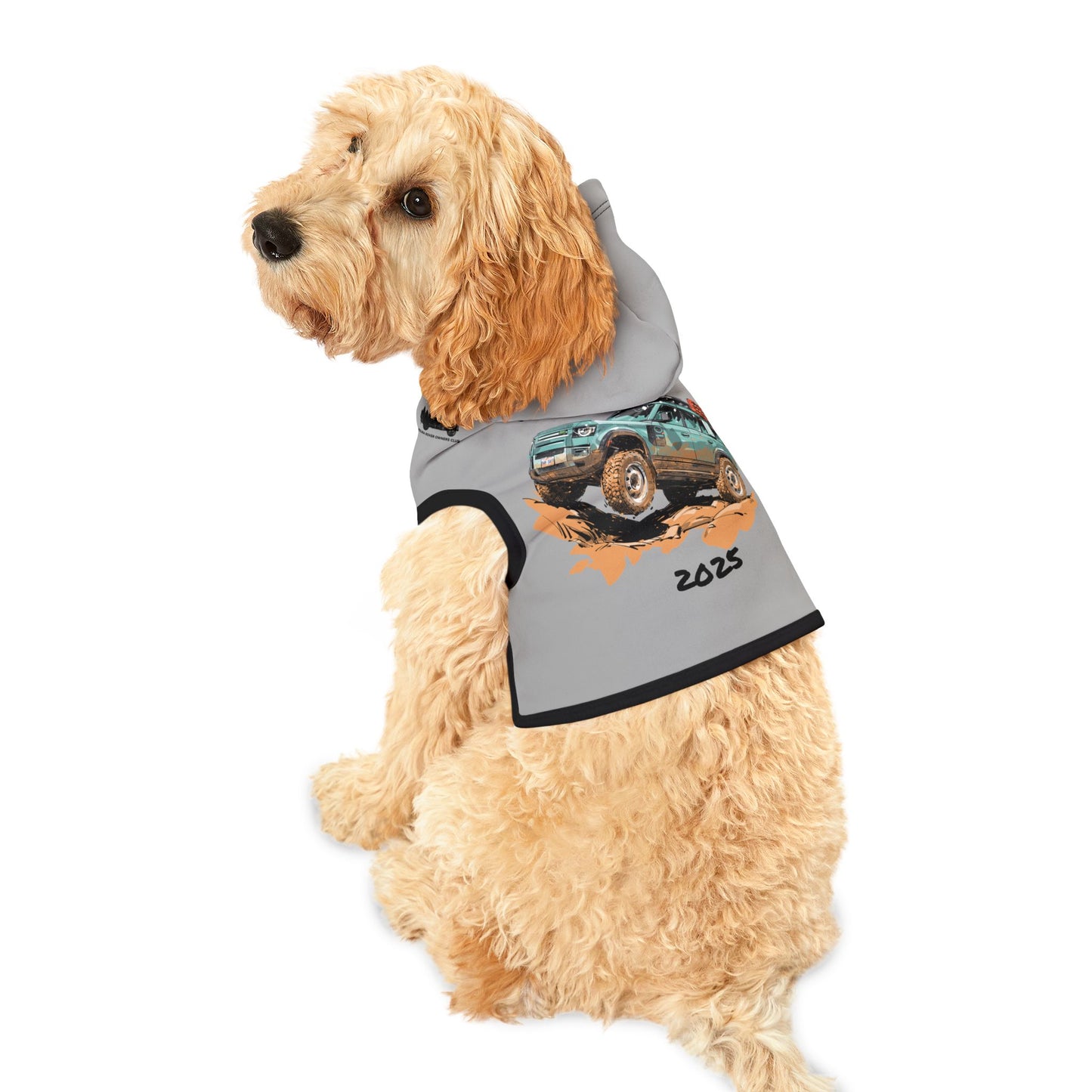 Pet Hoodie for Adventurous Dogs, Cute Dog Clothing, Uwharrie Safari 2025 Hoodie, Outdoor Pet Gear, Gift for Dog Lovers