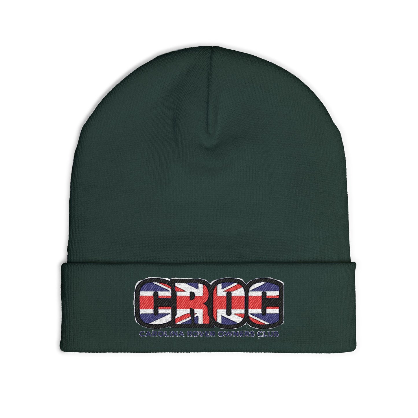 Embroidered Knit Beanie for Rover Enthusiasts, Cozy Winter Accessories, Gift for Car Lovers, Outdoor Sportswear, Personalized Headwear
