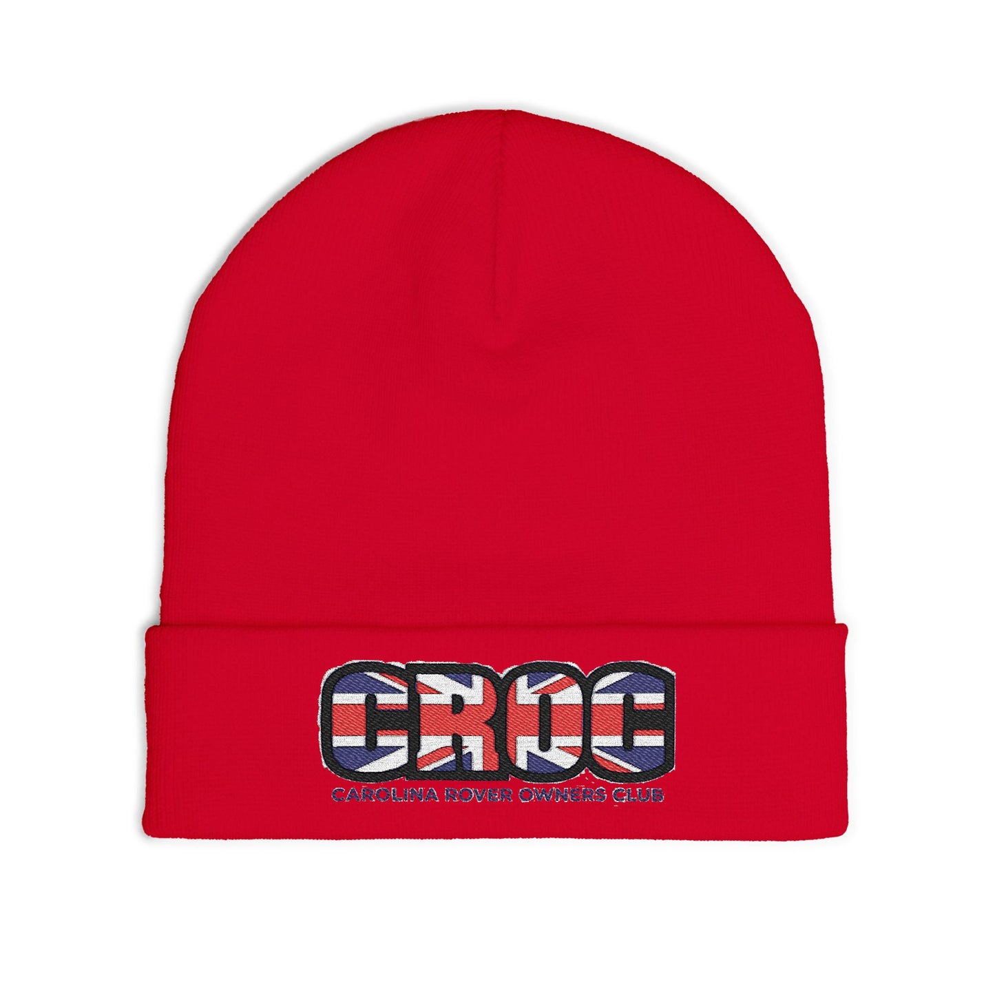 Embroidered Knit Beanie for Rover Enthusiasts, Cozy Winter Accessories, Gift for Car Lovers, Outdoor Sportswear, Personalized Headwear