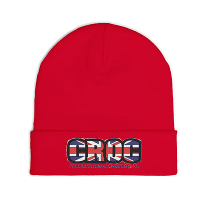 Embroidered Knit Beanie for Rover Enthusiasts, Cozy Winter Accessories, Gift for Car Lovers, Outdoor Sportswear, Personalized Headwear