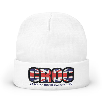 Embroidered Knit Beanie for Rover Enthusiasts, Cozy Winter Accessories, Gift for Car Lovers, Outdoor Sportswear, Personalized Headwear